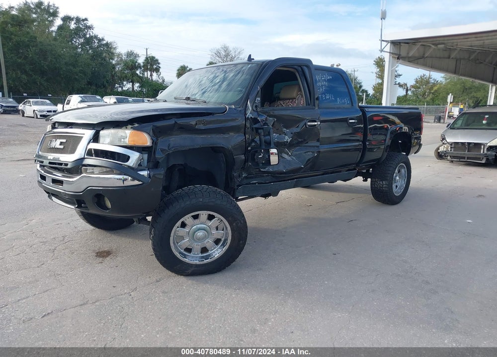 2006 GMC SIERRA 2500HD SLE2 VIN: 1GTHK23D06F207291