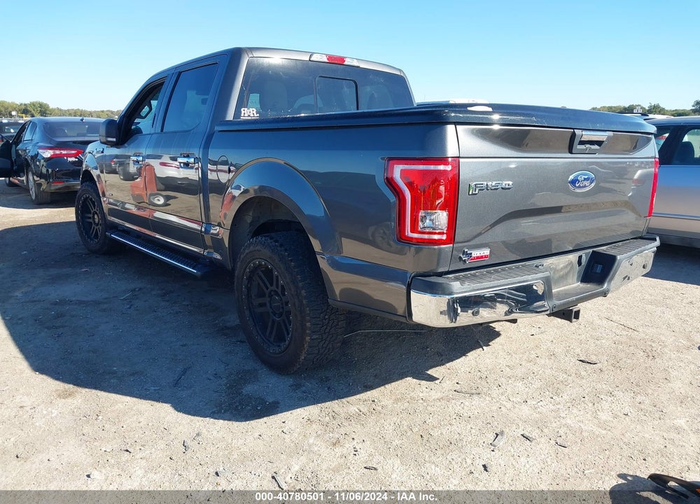2016 FORD F-150 XLT VIN: 1FTEW1CP8GKF09626