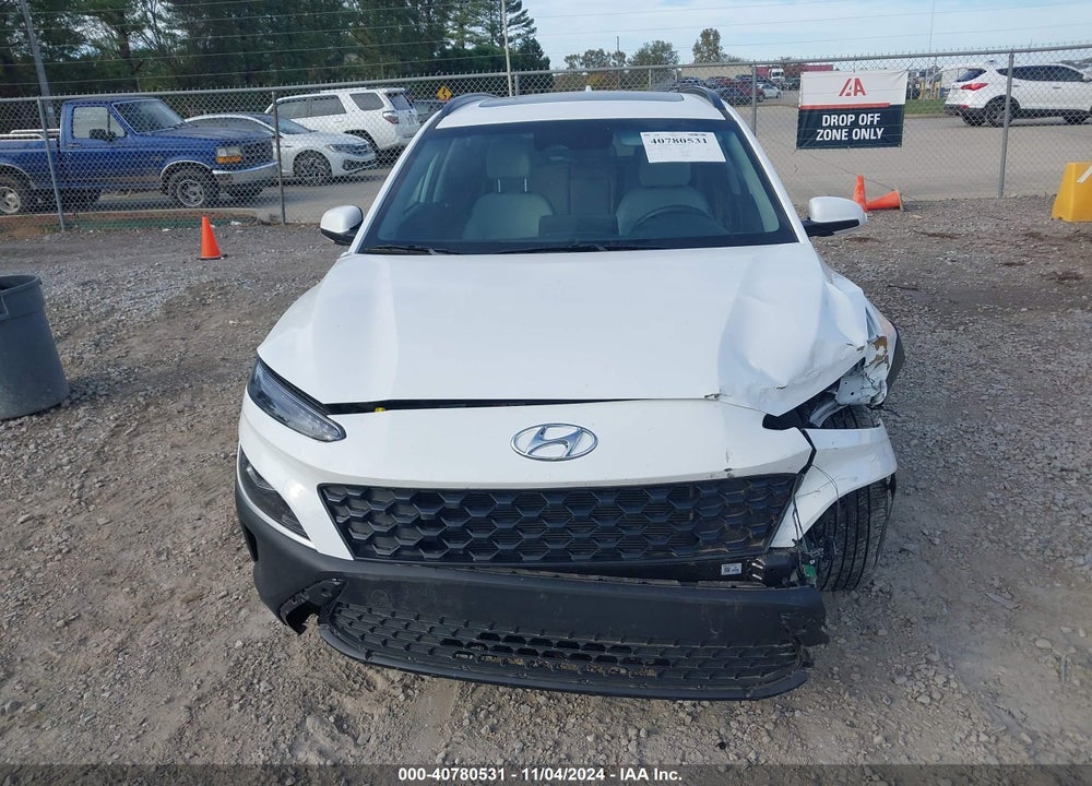 2022 HYUNDAI KONA SEL VIN: KM8K32AB6NU914714