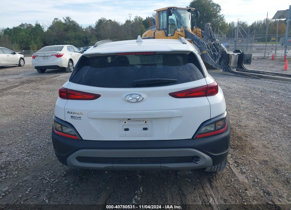 2022 HYUNDAI KONA SEL VIN: KM8K32AB6NU914714
