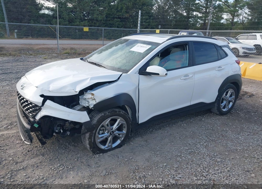 2022 HYUNDAI KONA SEL VIN: KM8K32AB6NU914714