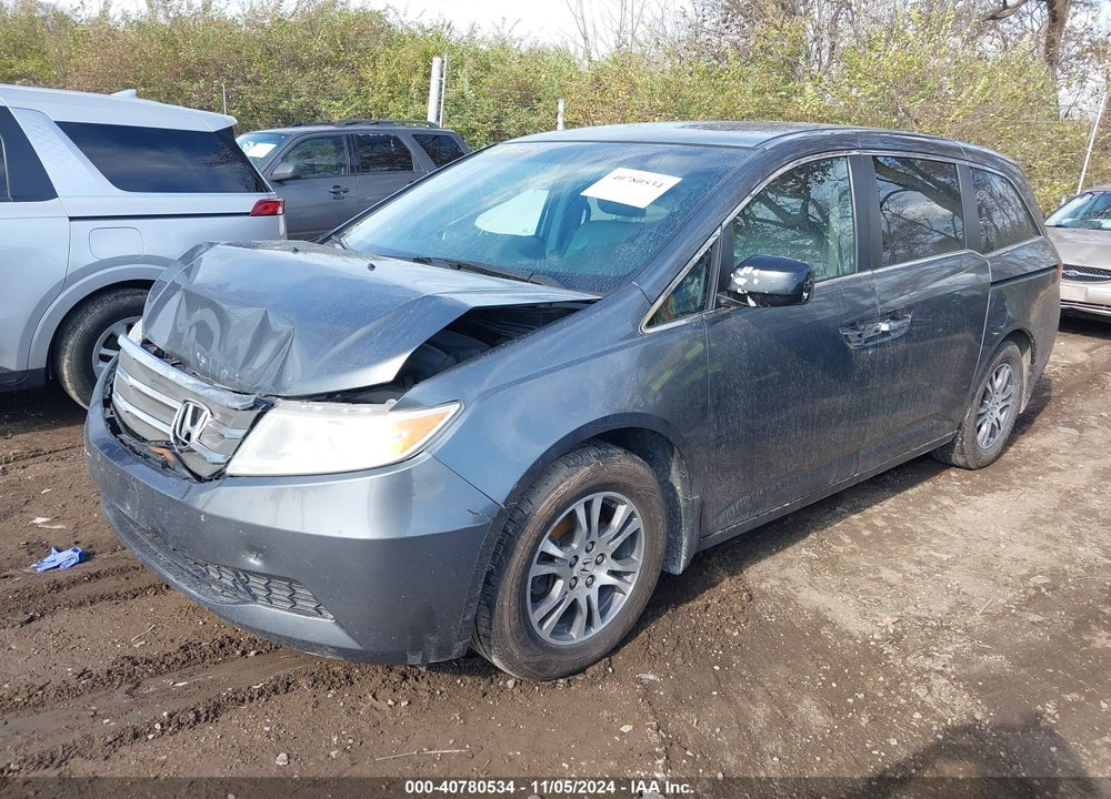 2011 HONDA ODYSSEY EX-L VIN: 5FNRL5H64BB033088