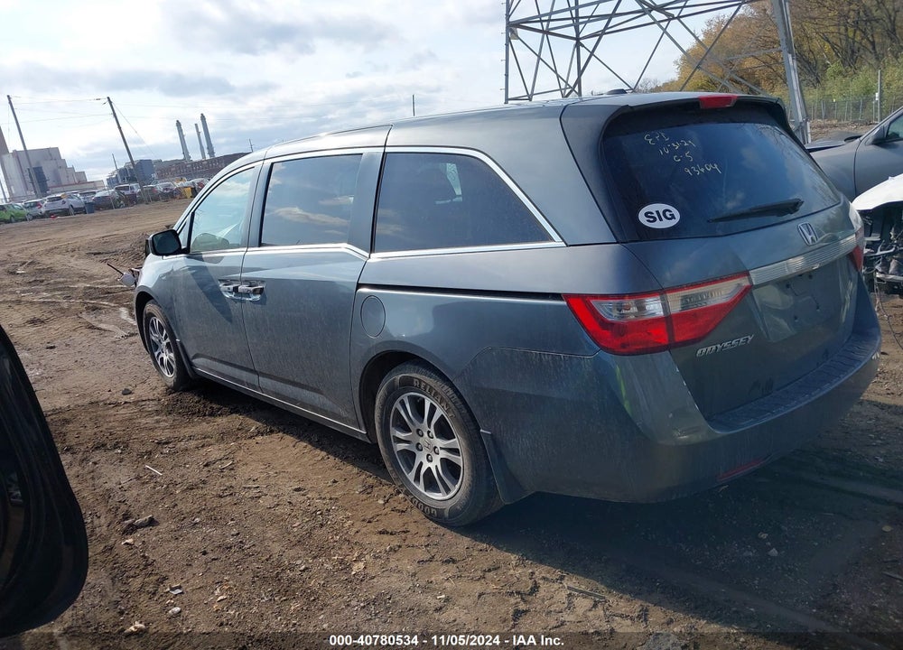 2011 HONDA ODYSSEY EX-L VIN: 5FNRL5H64BB033088