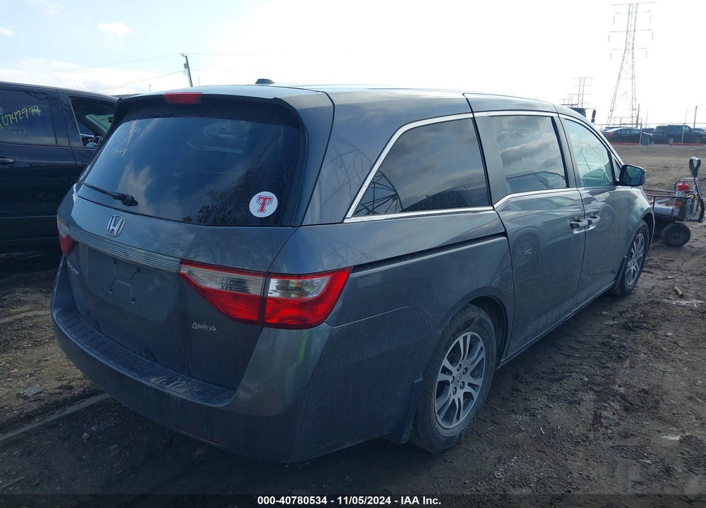2011 HONDA ODYSSEY EX-L VIN: 5FNRL5H64BB033088
