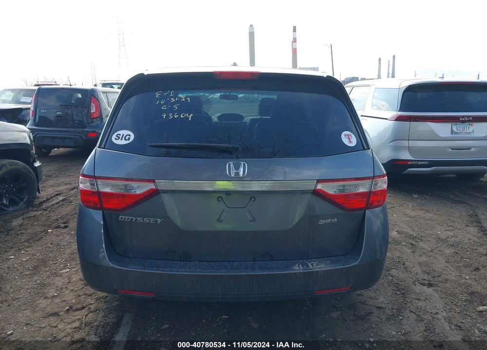 2011 HONDA ODYSSEY EX-L VIN: 5FNRL5H64BB033088