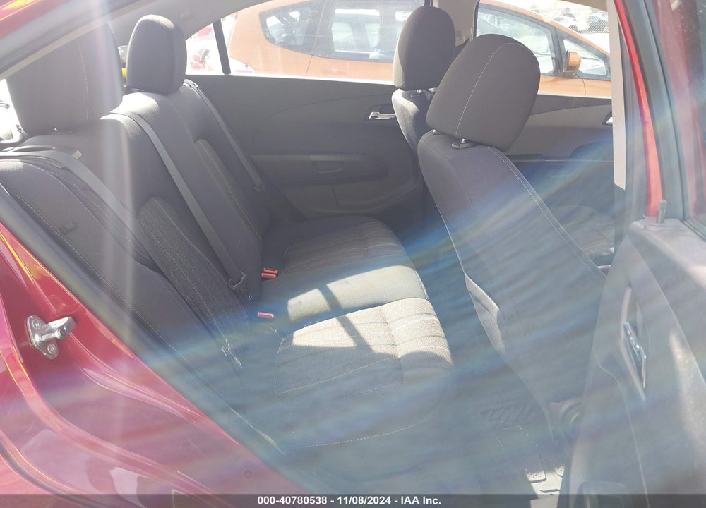 2012 CHEVROLET SONIC 2LT VIN: 1G1JC5SH6C4138126
