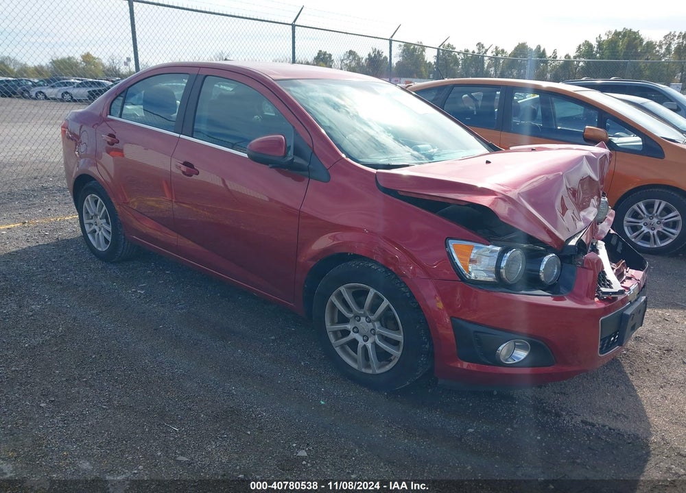 2012 CHEVROLET SONIC 2LT VIN: 1G1JC5SH6C4138126