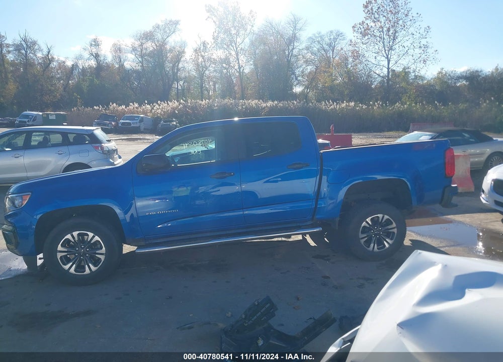 2021 CHEVROLET COLORADO 4WD SHORT BOX Z71 VIN: 1GCGTDEN5M1279107