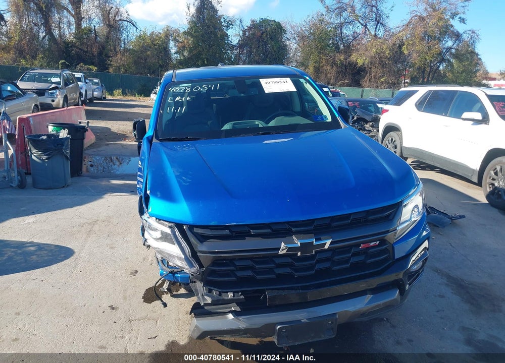 2021 CHEVROLET COLORADO 4WD SHORT BOX Z71 VIN: 1GCGTDEN5M1279107