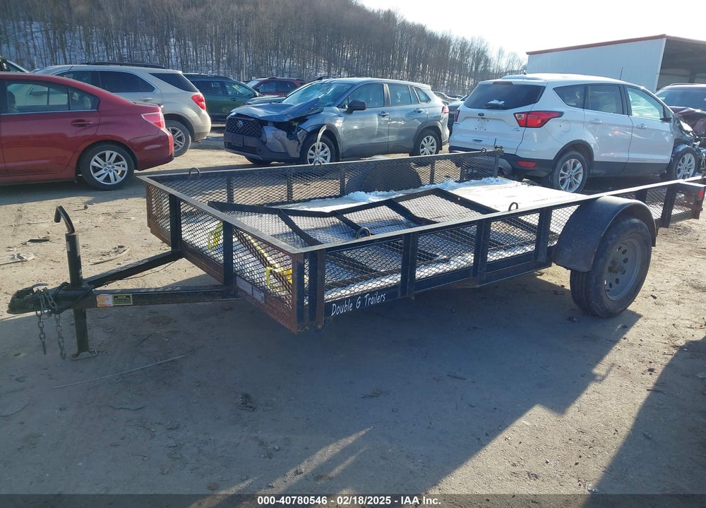 2019 DOUBLE G TRAILERS UTILITY TRAILER VIN: 4G7U1UB10KT000817