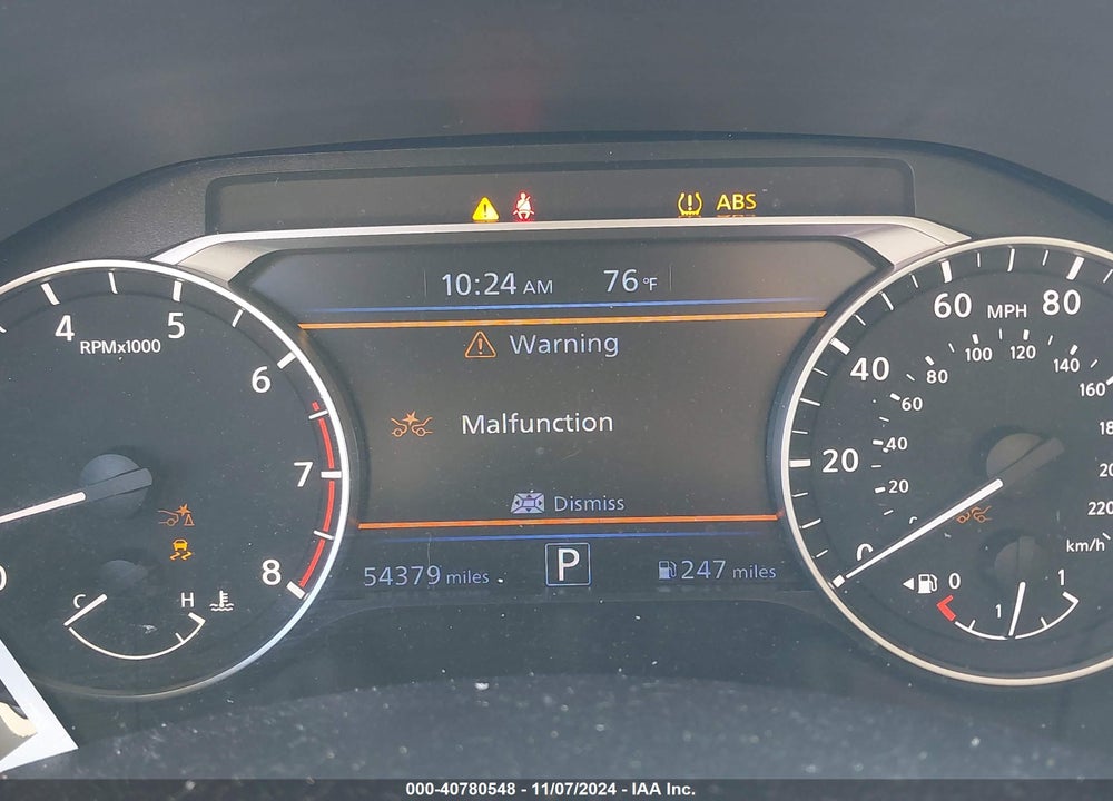 2022 NISSAN ALTIMA SV FWD VIN: 1N4BL4DV0NN300425