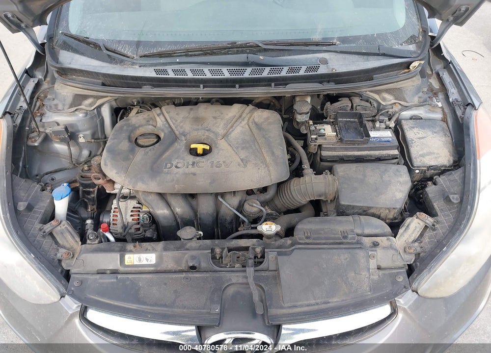 2013 HYUNDAI ELANTRA GLS VIN: 5NPDH4AE9DH203070