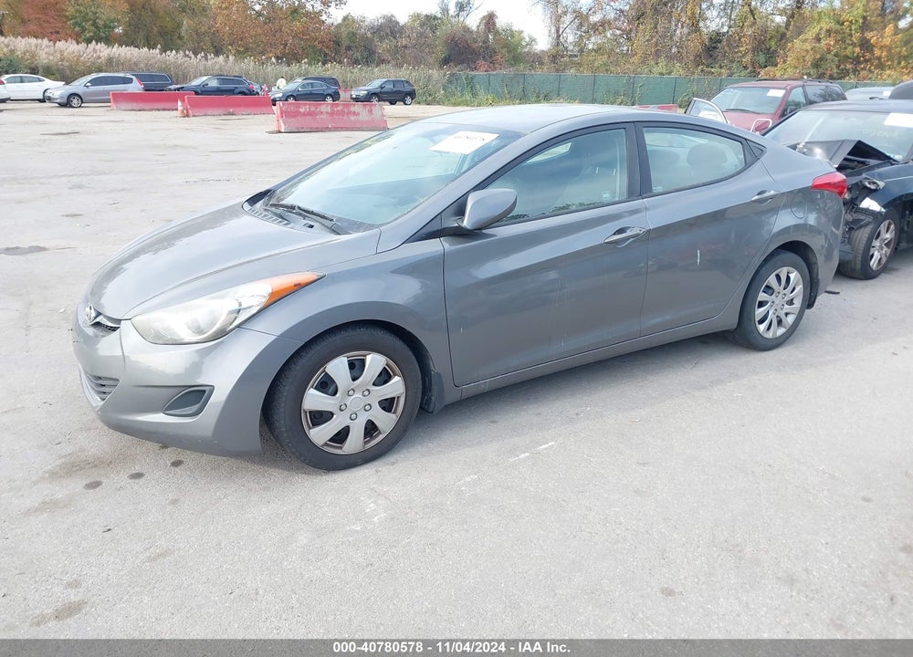 2013 HYUNDAI ELANTRA GLS VIN: 5NPDH4AE9DH203070