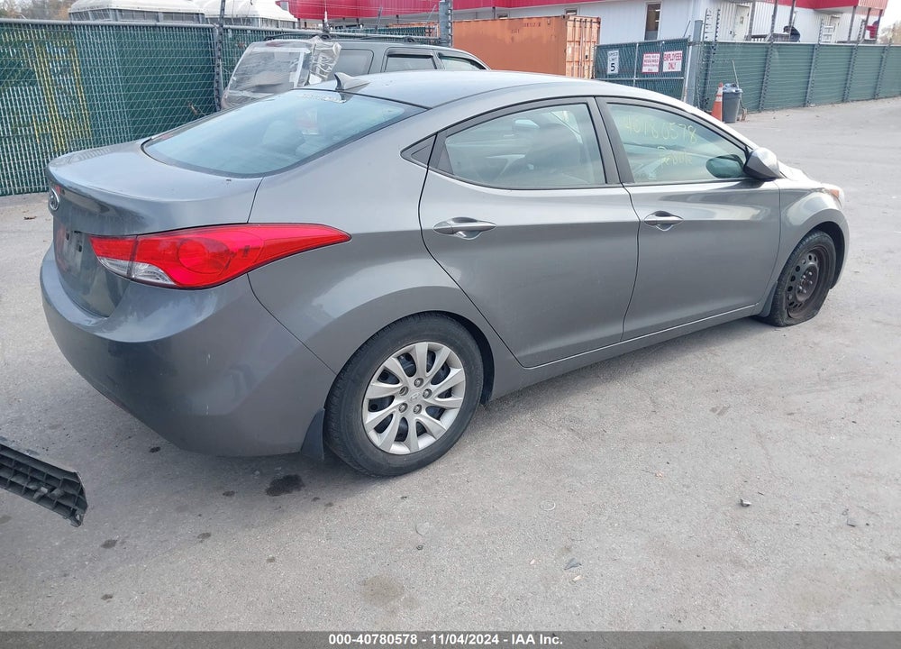 2013 HYUNDAI ELANTRA GLS VIN: 5NPDH4AE9DH203070