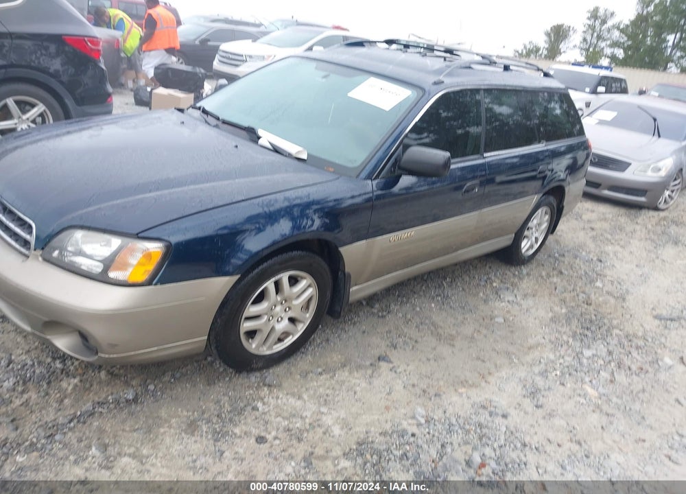 2001 SUBARU OUTBACK VIN: 4S3BH675717638633