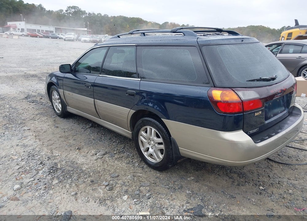 2001 SUBARU OUTBACK VIN: 4S3BH675717638633