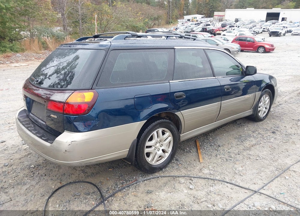 2001 SUBARU OUTBACK VIN: 4S3BH675717638633
