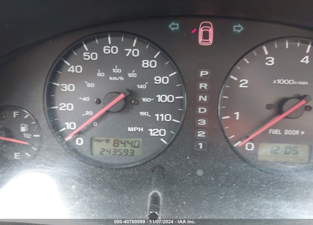 2001 SUBARU OUTBACK VIN: 4S3BH675717638633