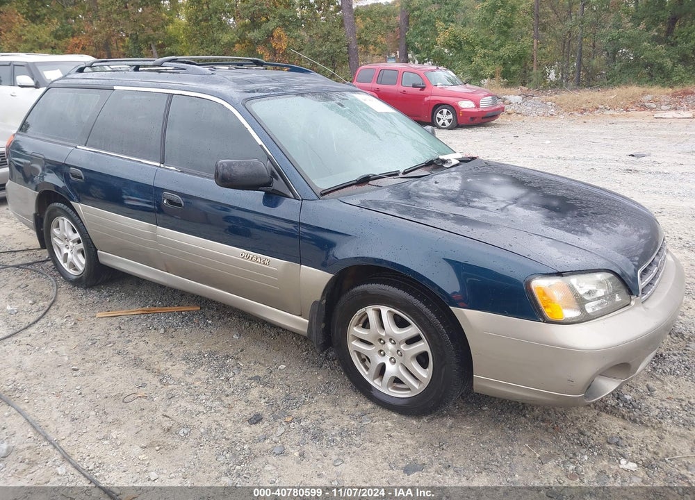 2001 SUBARU OUTBACK VIN: 4S3BH675717638633