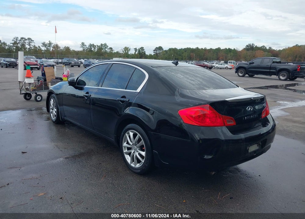 2008 INFINITI G35 JOURNEY VIN: JNKBV61E38M215480
