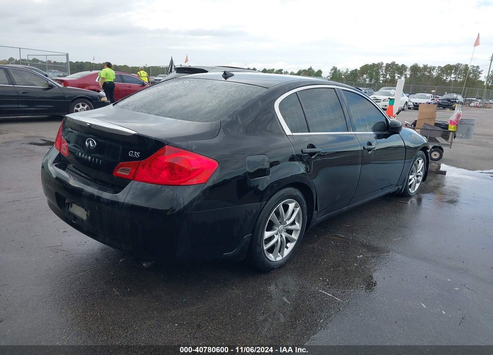 2008 INFINITI G35 JOURNEY VIN: JNKBV61E38M215480