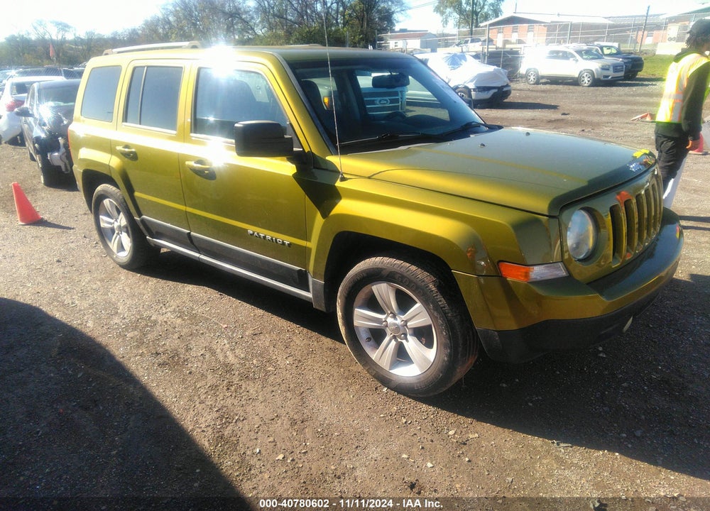 2012 JEEP PATRIOT SPORT VIN: 1C4NJPBB7CD672953
