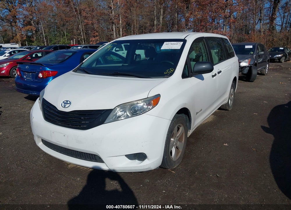 2016 TOYOTA SIENNA L 7 PASSENGER VIN: 5TDZK3DC2GS755617