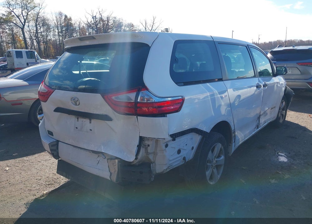 2016 TOYOTA SIENNA L 7 PASSENGER VIN: 5TDZK3DC2GS755617