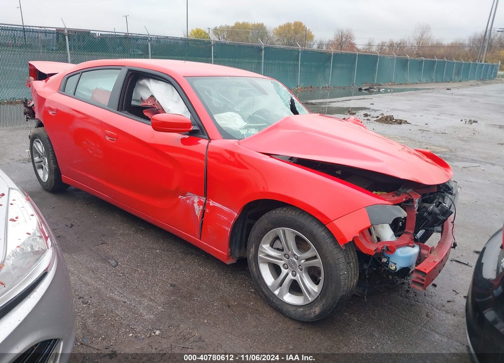 2022 DODGE CHARGER SXT RWD VIN: 2C3CDXBG0NH196761