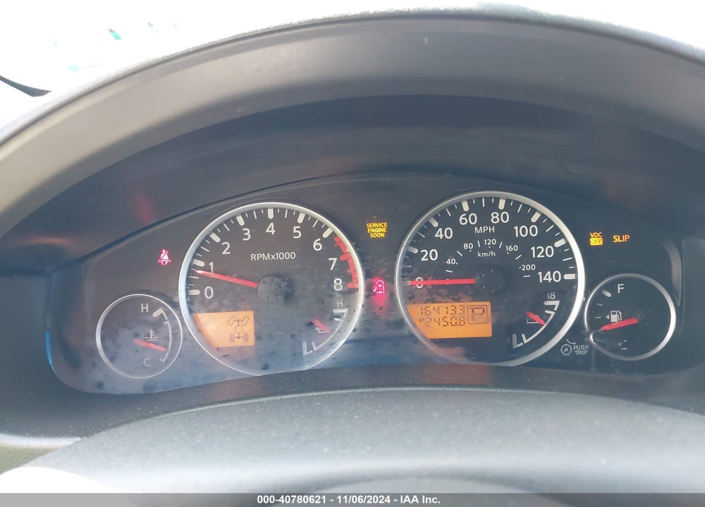 2008 NISSAN PATHFINDER SE VIN: 5N1AR18B98C632183
