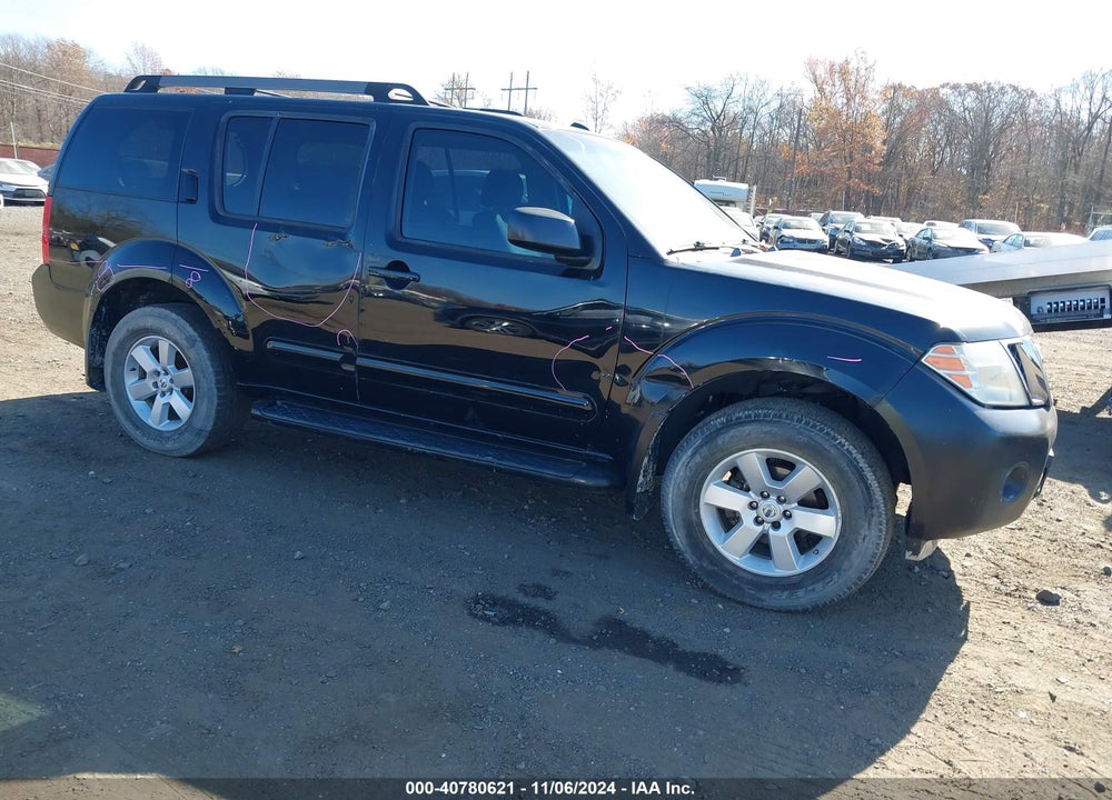 2008 NISSAN PATHFINDER SE VIN: 5N1AR18B98C632183