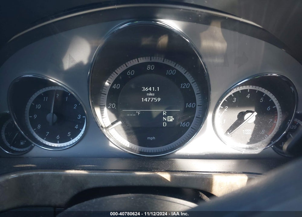 2011 MERCEDES-BENZ E 350 4MATIC VIN: WDDHF8HB6BA441432