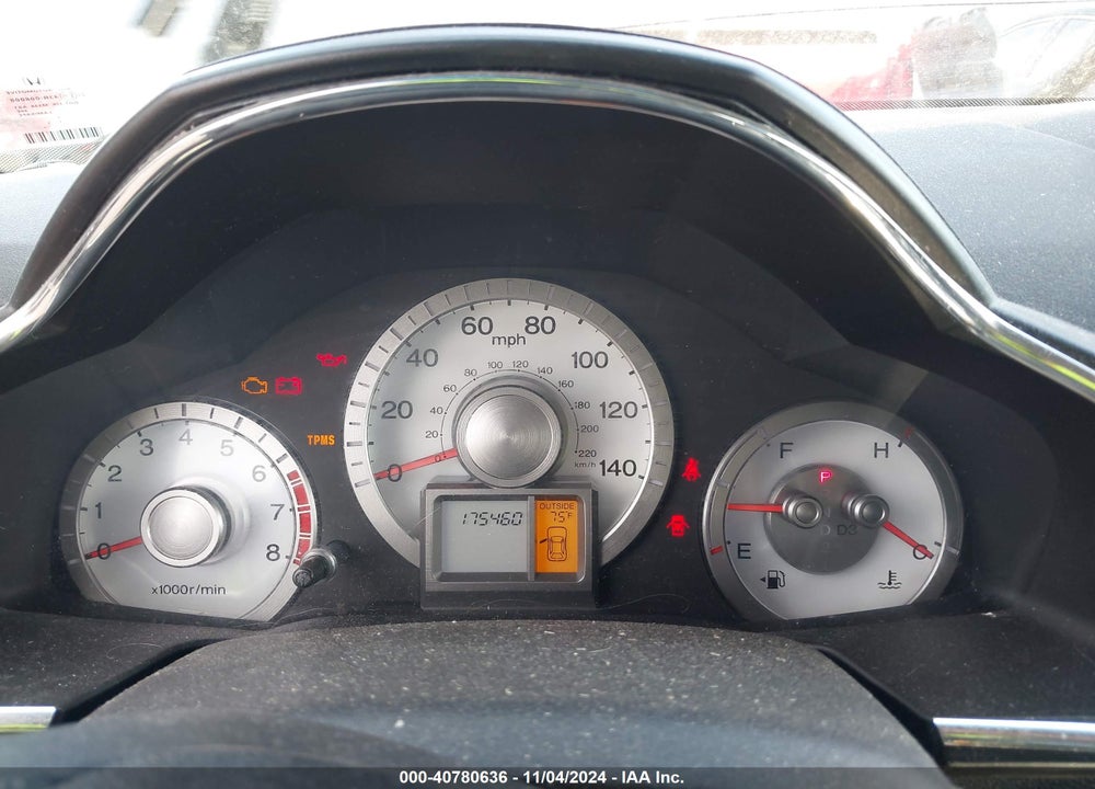 2011 HONDA PILOT EX VIN: 5FNYF4H4XBB093999