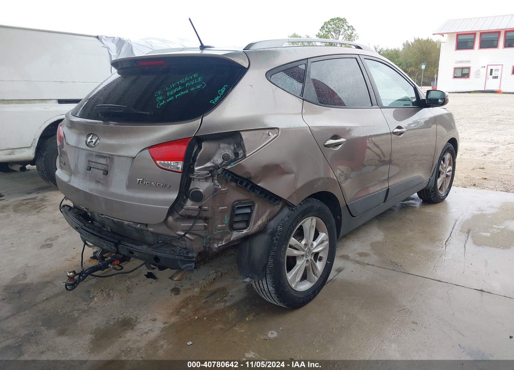 2013 HYUNDAI TUCSON GLS VIN: KM8JU3AC1DU615279
