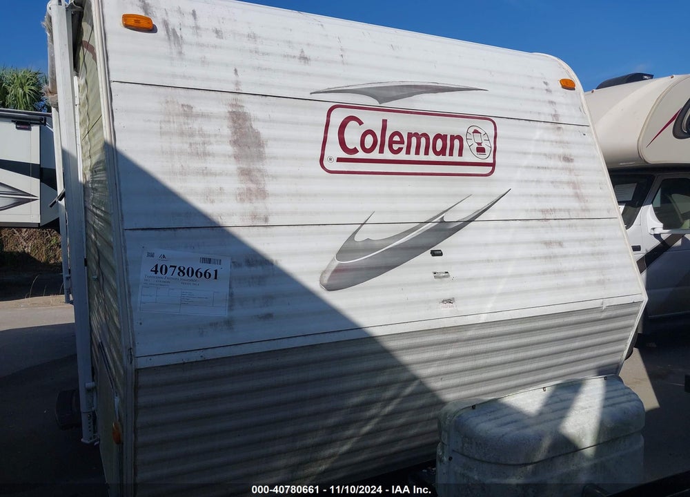 2011 COLEMAN TRAVEL TRAILER VIN: 47CTCLK21BM439772