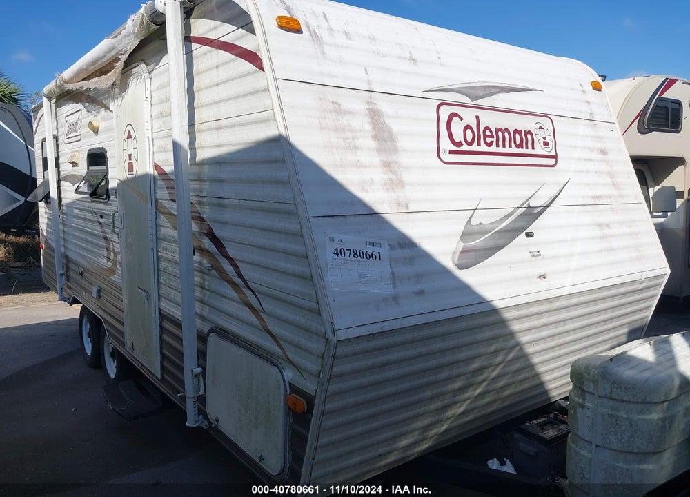 2011 COLEMAN TRAVEL TRAILER VIN: 47CTCLK21BM439772