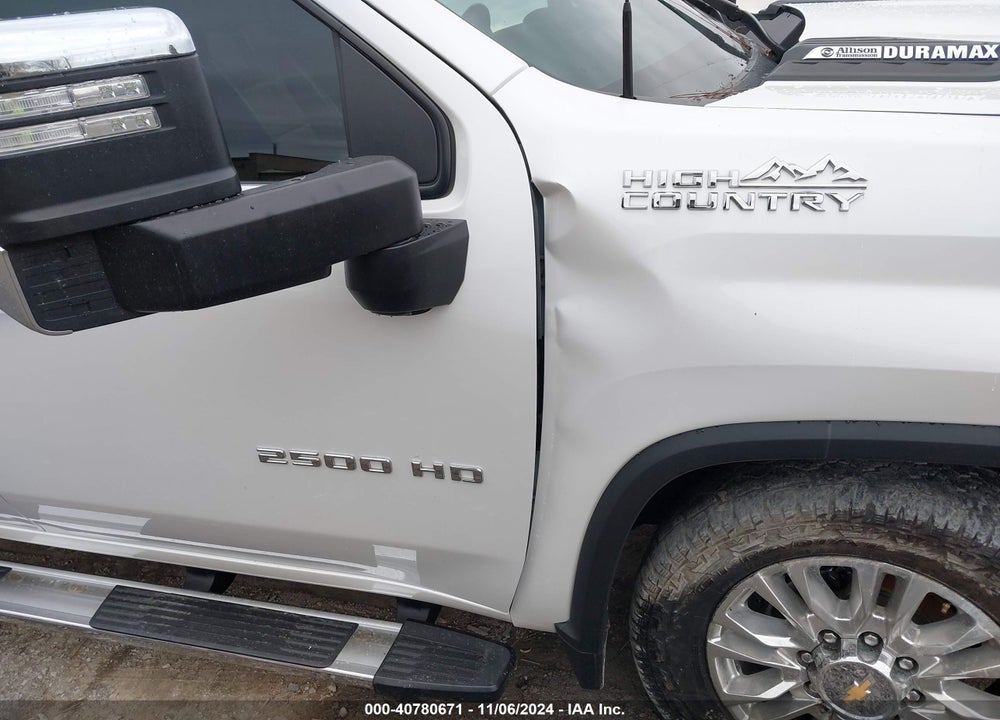 2022 CHEVROLET SILVERADO 2500HD 4WD STANDARD BED HIGH COUNTRY VIN: 1GC4YREY9NF241329