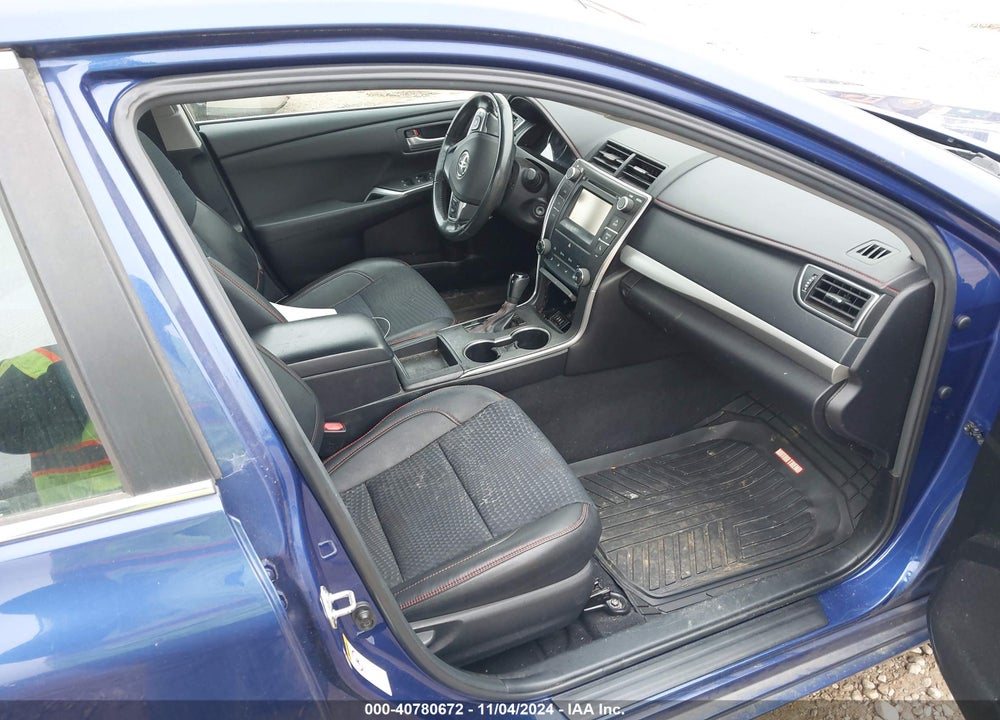 2015 TOYOTA CAMRY SE VIN: 4T1BF1FK5FU956237