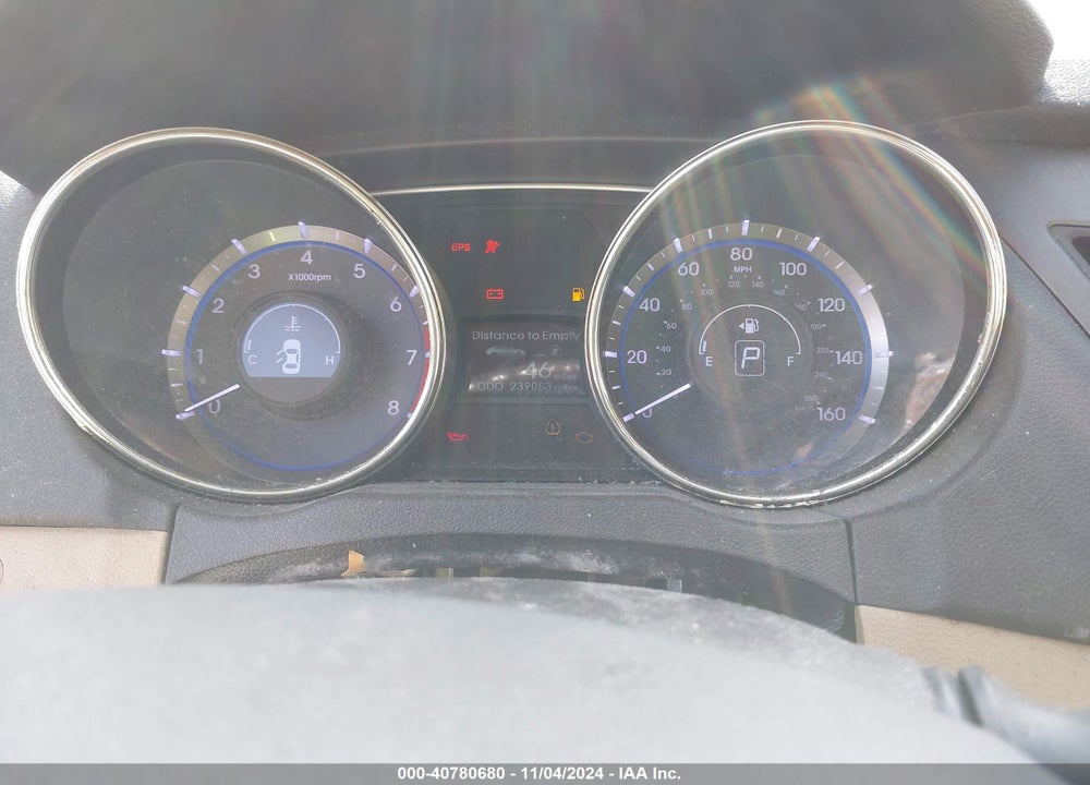 2011 HYUNDAI SONATA GLS VIN: 5NPEB4AC7BH175383