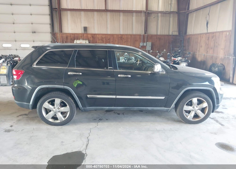 2012 JEEP GRAND CHEROKEE OVERLAND VIN: 1C4RJFCT4CC171334