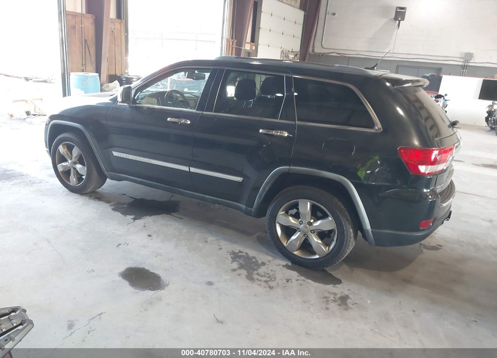 2012 JEEP GRAND CHEROKEE OVERLAND VIN: 1C4RJFCT4CC171334
