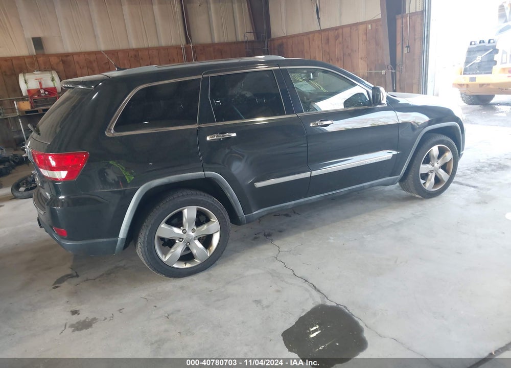 2012 JEEP GRAND CHEROKEE OVERLAND VIN: 1C4RJFCT4CC171334