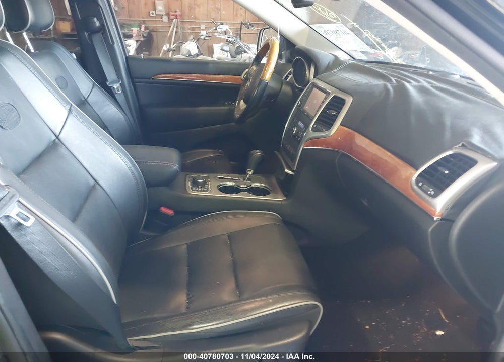 2012 JEEP GRAND CHEROKEE OVERLAND VIN: 1C4RJFCT4CC171334