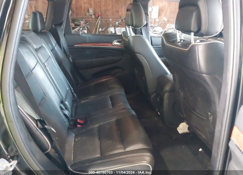 2012 JEEP GRAND CHEROKEE OVERLAND VIN: 1C4RJFCT4CC171334
