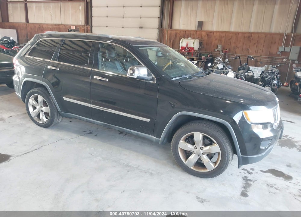 2012 JEEP GRAND CHEROKEE OVERLAND VIN: 1C4RJFCT4CC171334