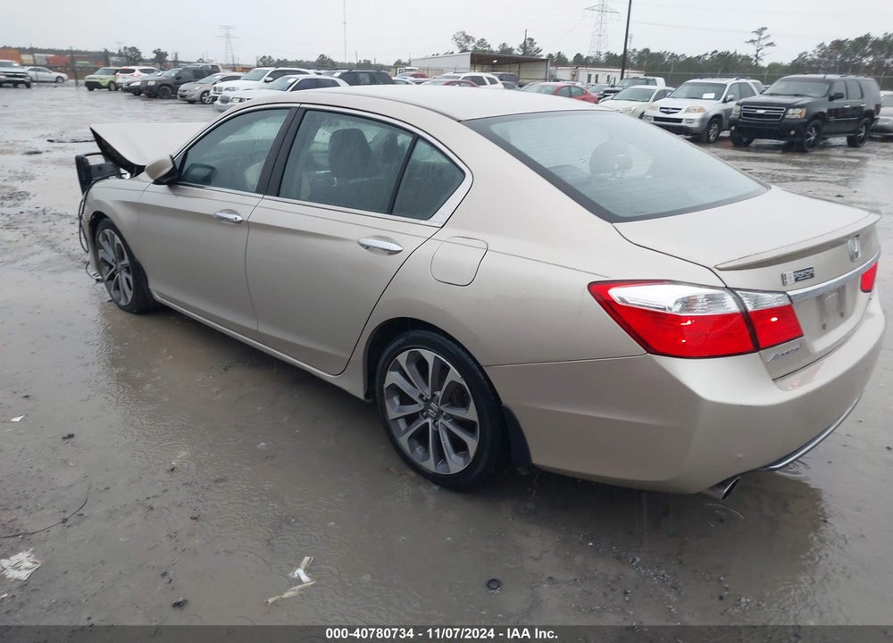 2014 HONDA ACCORD SPORT VIN: 1HGCR2F5XEA166871