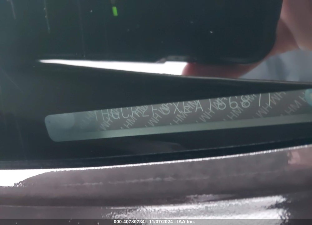 2014 HONDA ACCORD SPORT VIN: 1HGCR2F5XEA166871