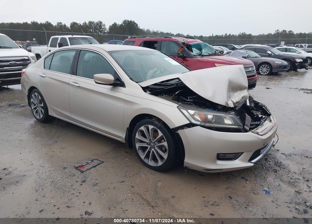 2014 HONDA ACCORD SPORT VIN: 1HGCR2F5XEA166871