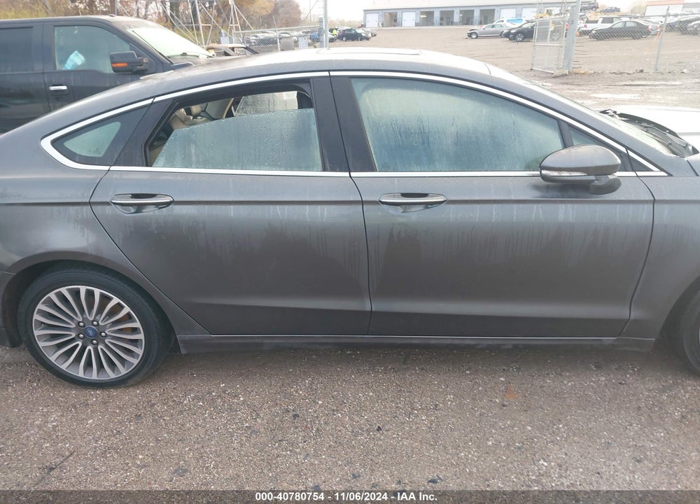 2017 FORD FUSION SE VIN: 3FA6P0HD7HR311259