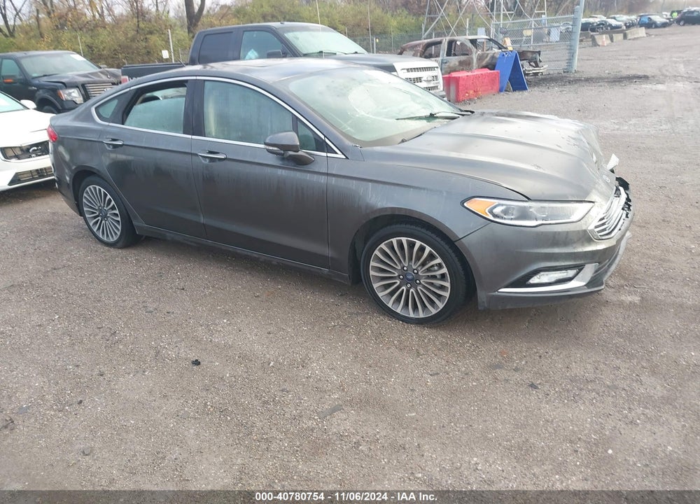 2017 FORD FUSION SE VIN: 3FA6P0HD7HR311259